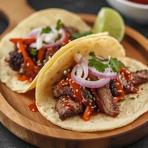Japanese BBQ Beef Taco