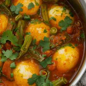 Okra Egg Curry