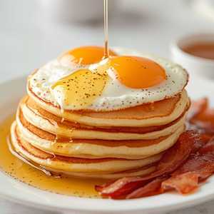 Three Large Hotcakes/French Toast