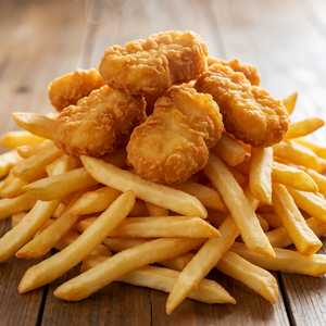 Nuggets w/ Fries