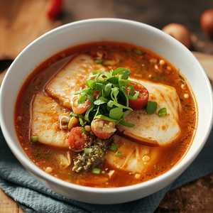 Tomato Fish Noodle Soup