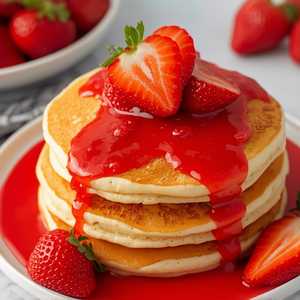 Strawberry Pancakes