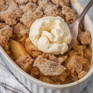 Warm Apple Cobbler