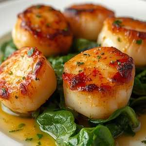 Pan Fried Scallops