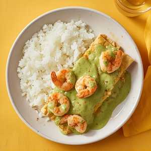 Joe's Seafood Enchiladas