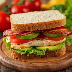 Grilled Chicken Club Sandwich