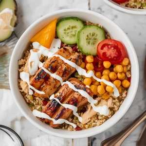 Chicken Mediterranean Bowl Meal