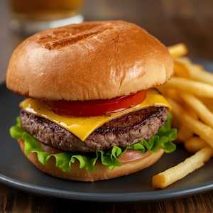 Joe's Famous Hamburger Sandwich
