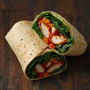 Spicy Chicken Caesar Wrap