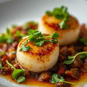 Seared Scallops
