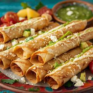 Taquito de Pollo ·o· de Barbacoa de Res