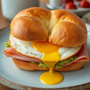 Egg & Avocado Brioche Sandwich