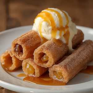 Churros Rellenos De Cajeta