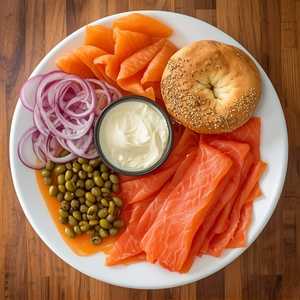 Old School Lox Platter