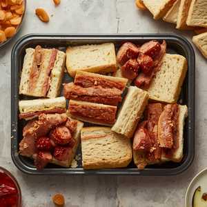 Beef & Sausage Sandwich