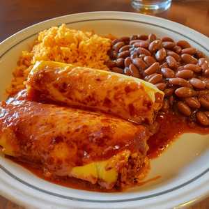 #3 - Two Cheese Enchiladas