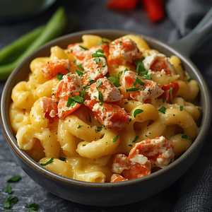 Crab Mac & Cheddar Cheese