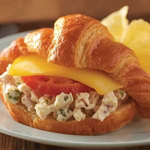 Warm Chicken Salad Croissant