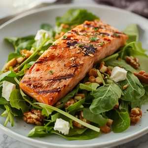 Grilled Salmon Salad
