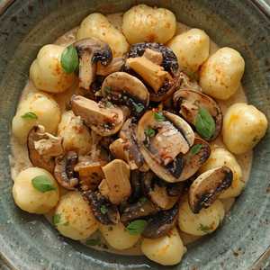 Gnocchi al Porcini