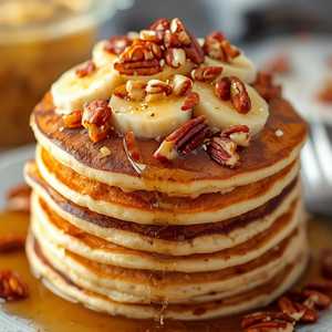 Banana-Nut Pancakes