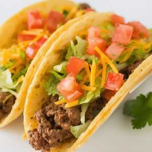 Seasoned Ground Beef Tacos