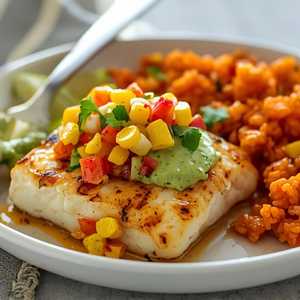 Grilled Halibut*