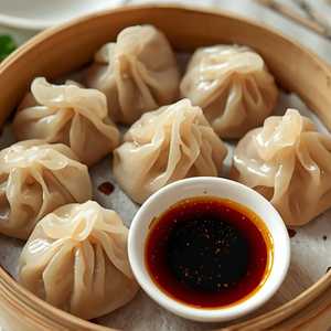 Steamed Chicken & Pork Dumplings
