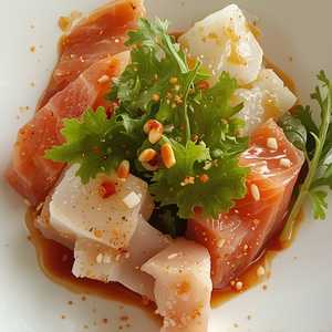 Spicy Sashimi Salad