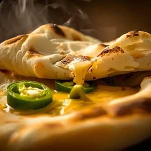 Amul Cheese & Jalapeno Naan