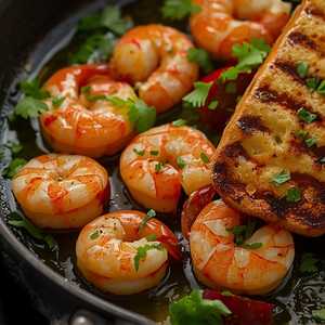 Garlic Prawns