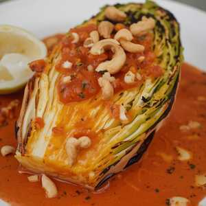 Chu Chi Khalam Pli Dry Red Curry Cabbage
