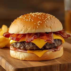 Bacon & Cheddar Burger