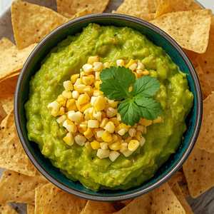 White Corn Guacamole + Chips