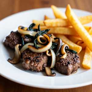 8oz. Kona Crusted Steak Tips