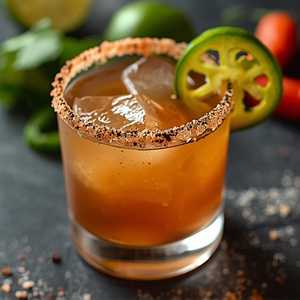 Spicy Mezcal Margarita