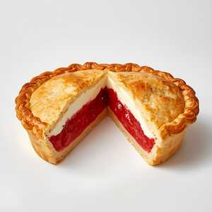 Strawberry & Crème Pie