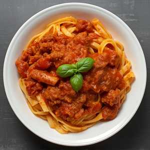 Pasta with Meat Sauce (Large)