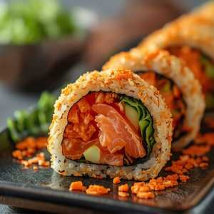 Spicy Salmon Crunchy