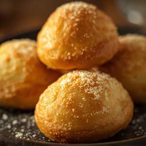 Gougères (cheese puffs)