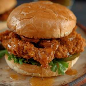 HOT HONEY CHICKEN SANDWICH