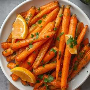 Citrus Ginger Glazed Carrot