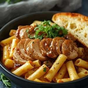 Chicken Madeira Rigatoni