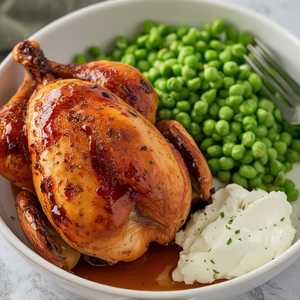 ROASTED HALF CHICKEN