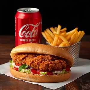 Chicken Wrap Combo