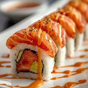 King Crab Rainbow Roll
