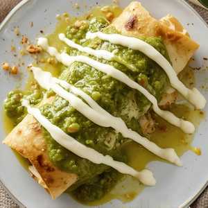 Burrito Suizo Green Salsa