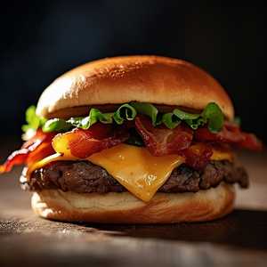 Cutter's Bacon Cheeseburger
