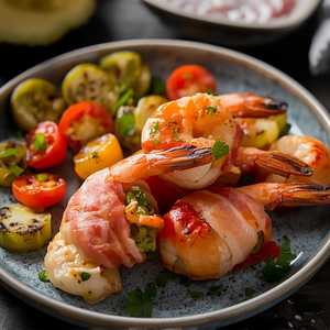 Camarones A La Parrilla