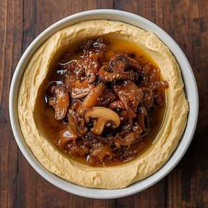 Hummus With Mushrooms